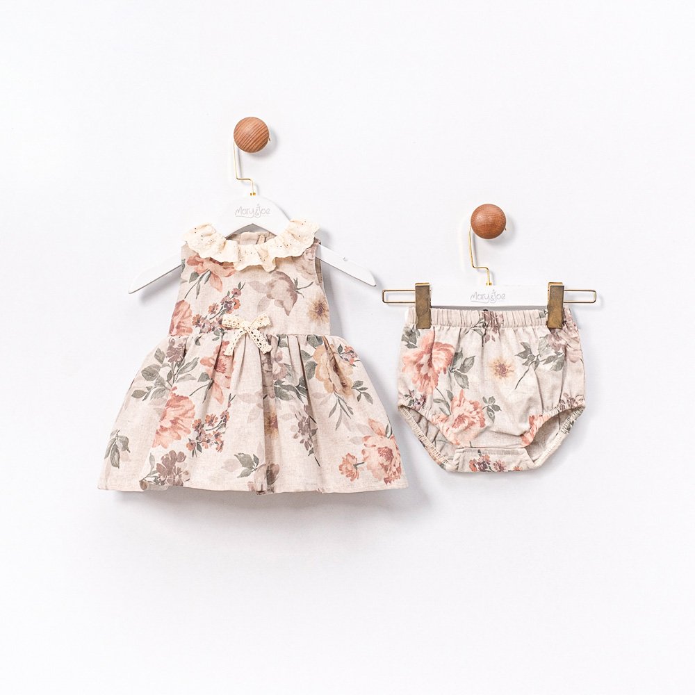 Robe bébé Jardin Secret 100%