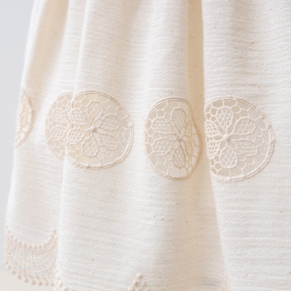 Robe bébé Crème d'Amande 100% coton