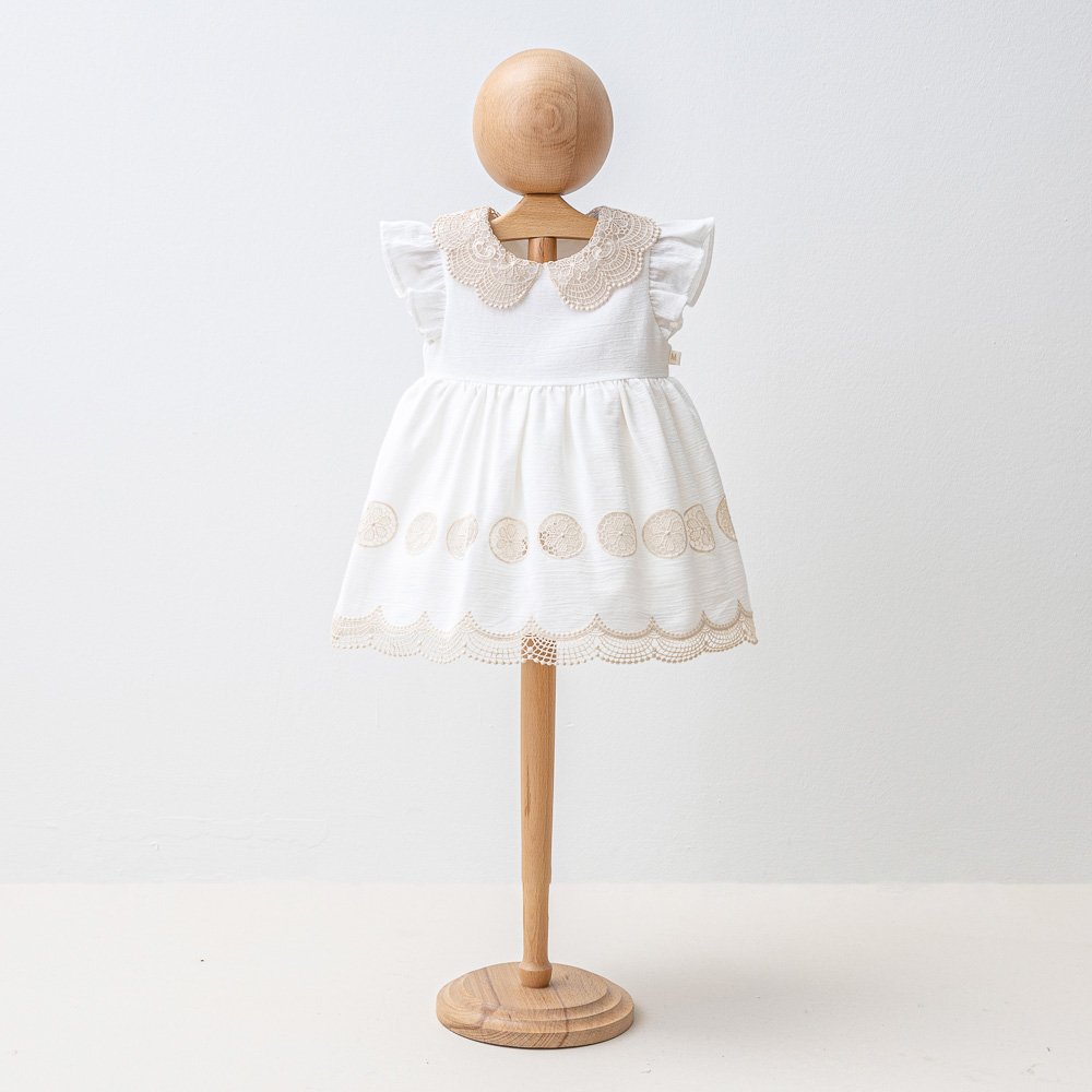 Robe bébé Pétale de Lait 100%