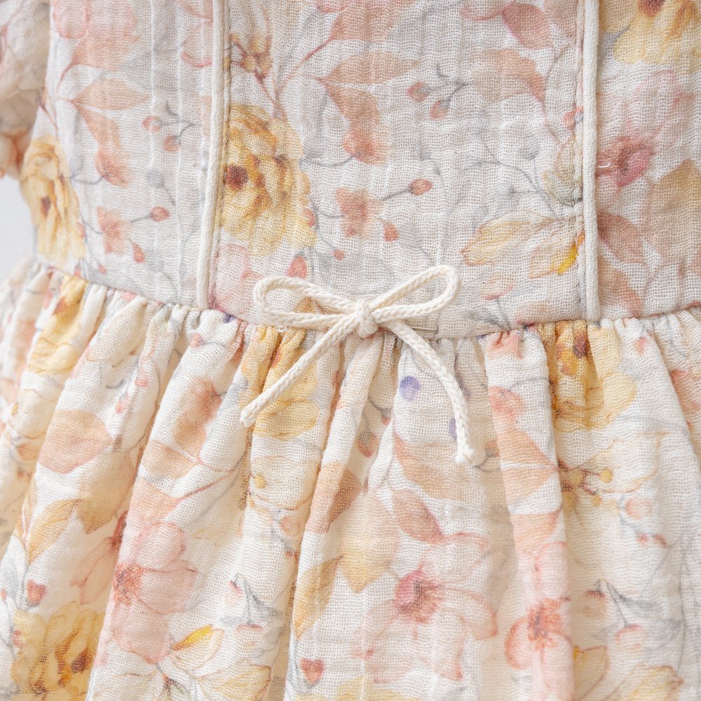 Robe bébé Fleurs de Lune 100%