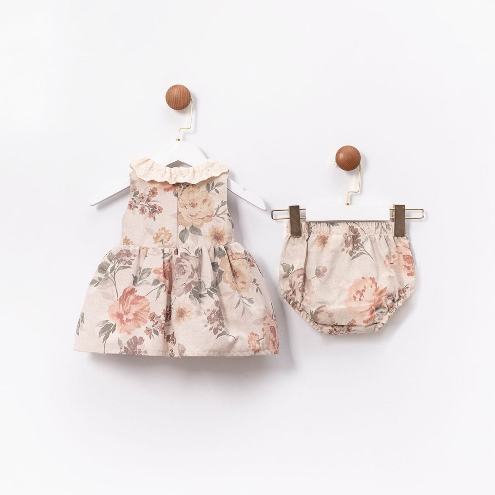 Robe bébé Jardin Secret 100%