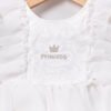 Robe bébé "princesse" blanche (3-18 mois)