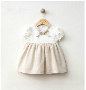 Robe bébé en lin (3-24 mois)