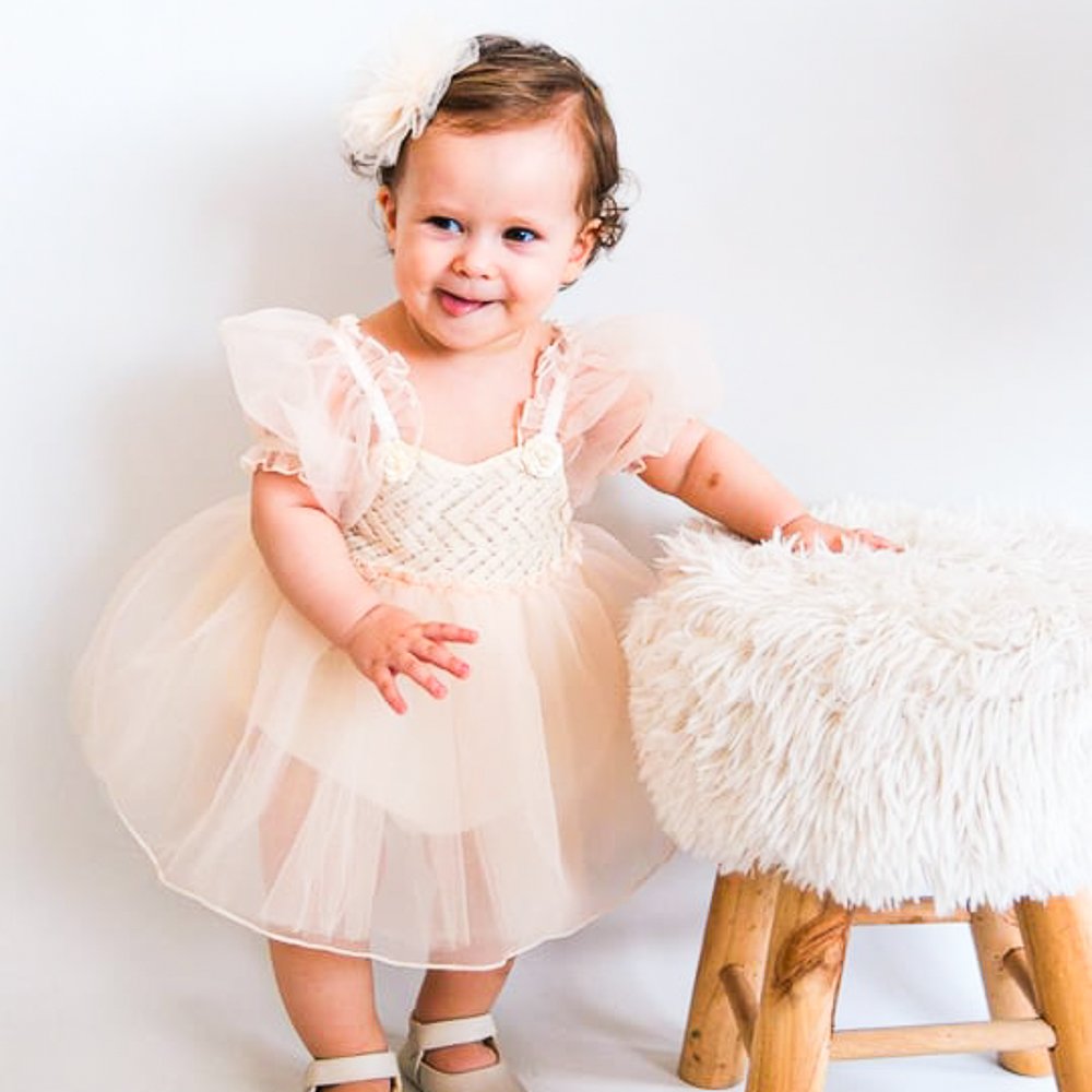 Robe bébé élégante (3-18 mois)